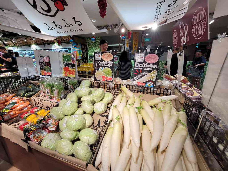 A familiar sight greets you at the supermarket entrance in Don Don Donki Northpoint