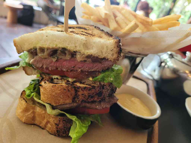 Their Steak sandwich ($32), one of their better dishes