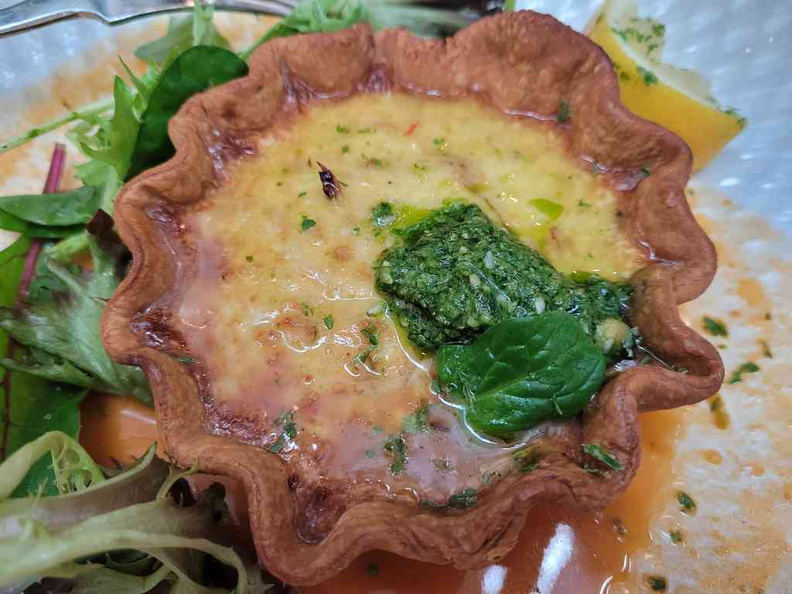 Crab Tart ($32), it is also quite filling for its small size