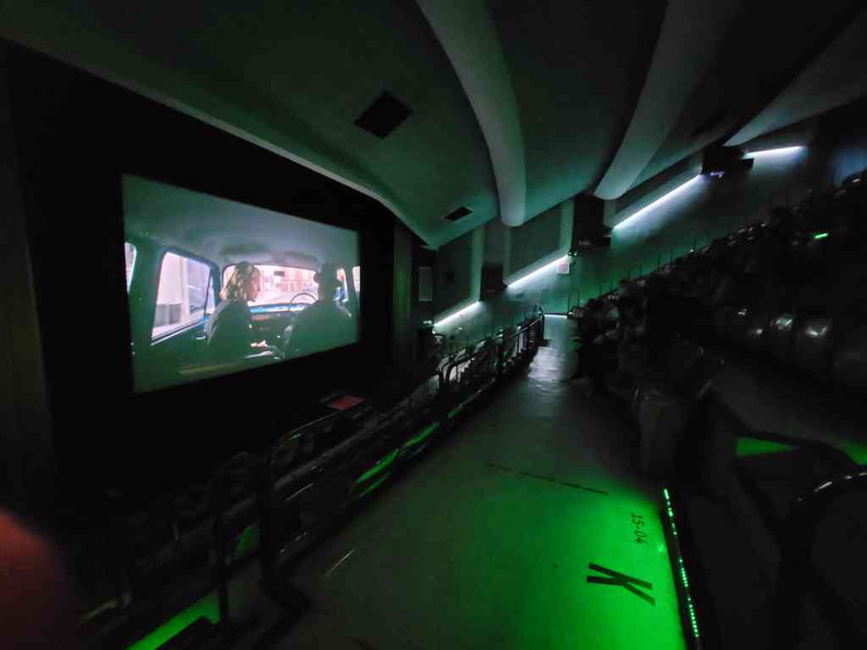 In the projector cinema, the halls are able to host both screenings and stage performances