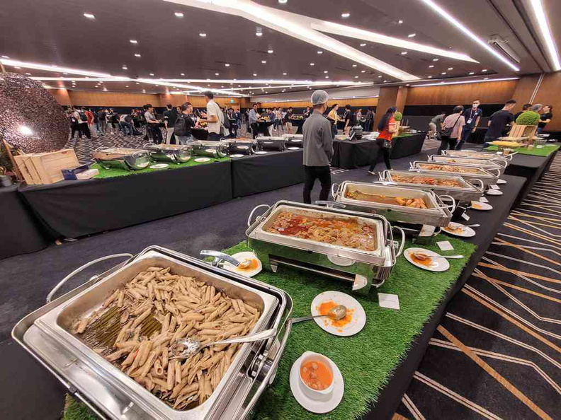 Stack 2022 offers catered lunch, and is something you can tell all attendees look forward too