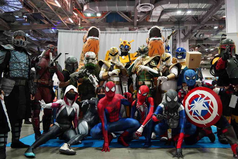 Welcome to Singapore comic con 2022 at Marina Bay Sands for the weekend