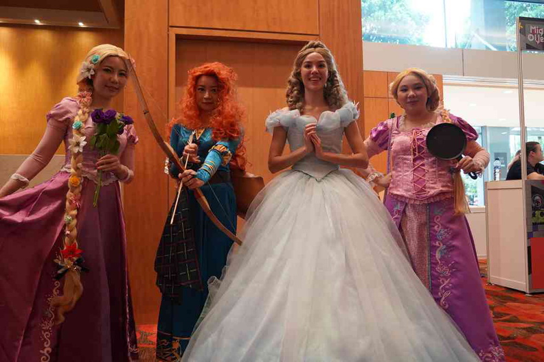 Disney Princesses, in the flesh