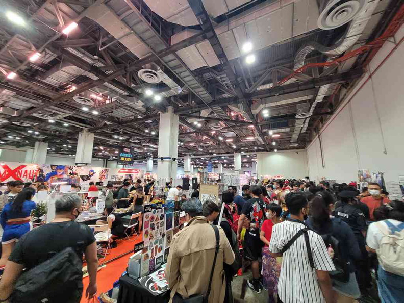 The Buzzing artist alley, a crowd favorite and home to more affordable show offerings too with independent makers