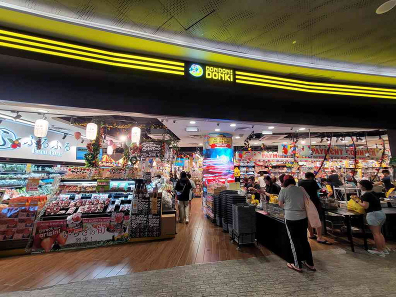 Store entrance at the basement of Punggol Waterway mall