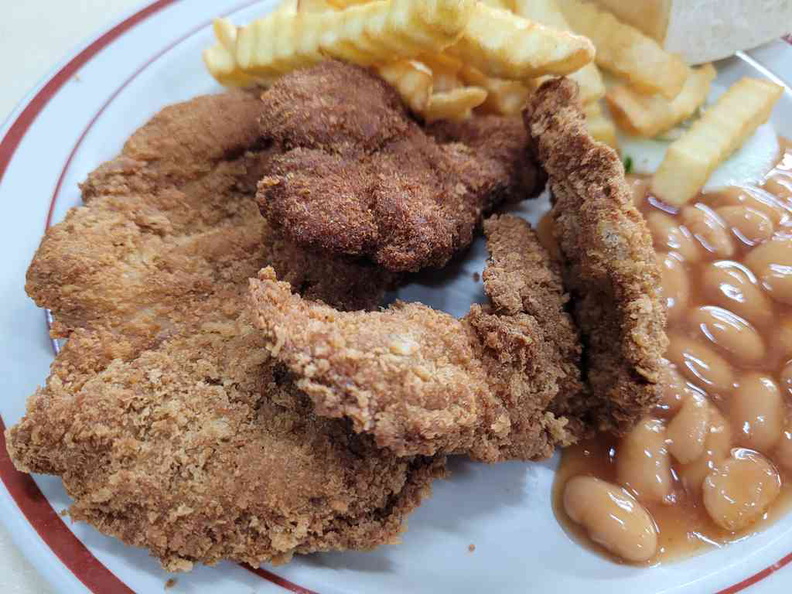 Apollo Western Fried chicken cutlet is one of their staple items