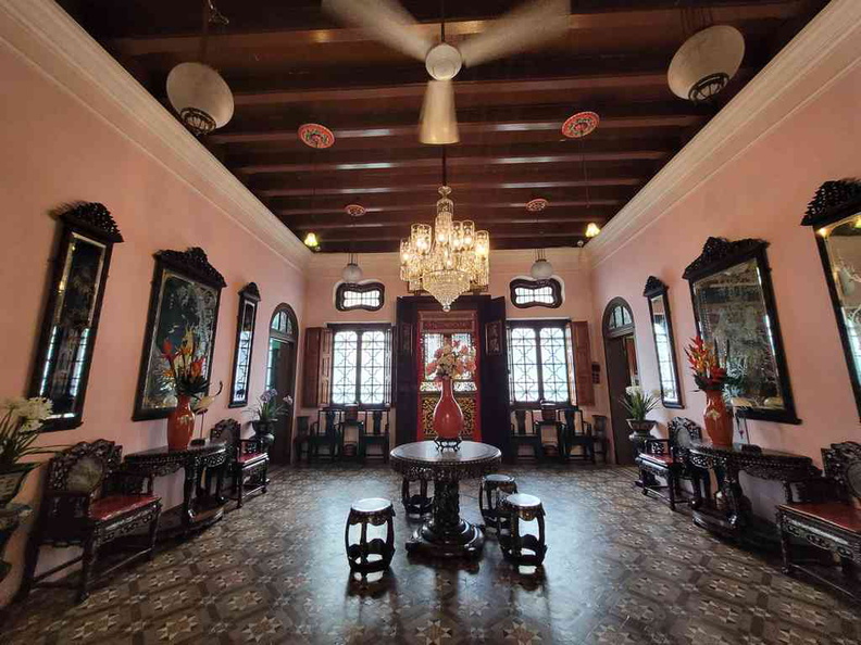 Peranakan Mansion Living areas you can visit on your explorations of Penang George town