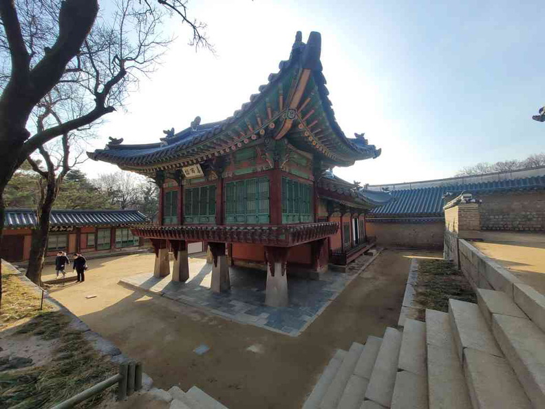 Traditional Korean architecture.