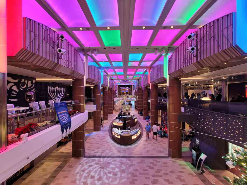 Spectrum of the seas Center lobby atrium 