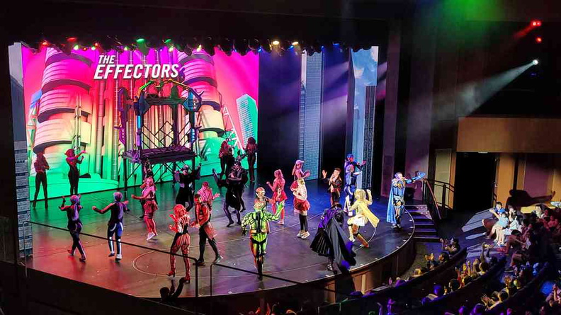 Royal Caribbean Spectrum of the seas Effectors superhero performance, a must watch.