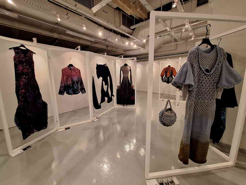 Fashion statement in the grad exhibition halls