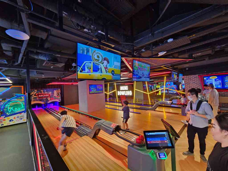Timezone Orchard Xchange Mini bowling alley, perfect for the young ones.