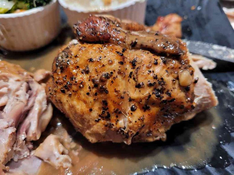 Chicken are well marinated with spices