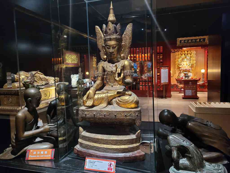 Buddhas from around the world purchased and donated from private collections.