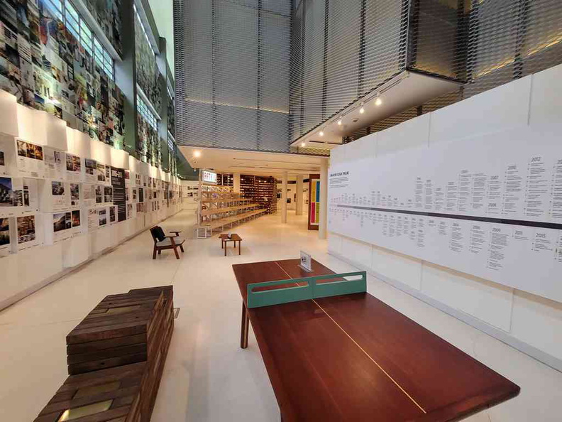A tidy gallery of Fifty Years of Singapore Design Exhibition