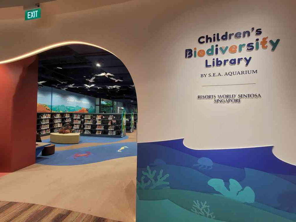Children's Biodiversity Library developed in partnership with Resorts World Sentosa.
