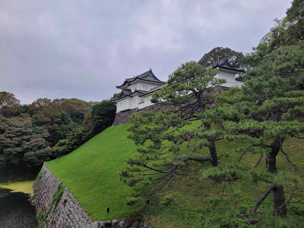 Nijubashi bridge view