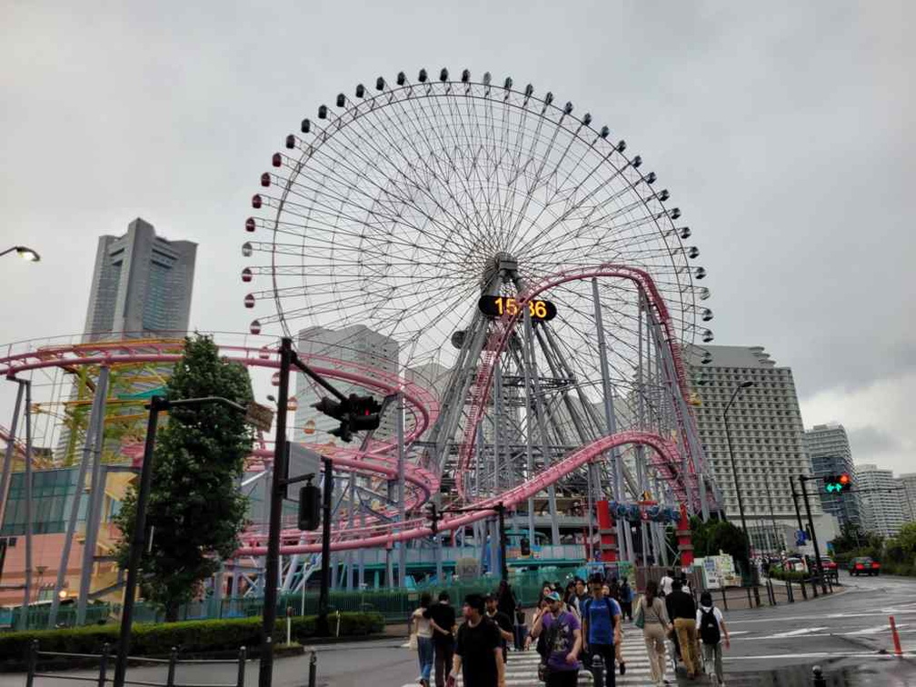 Cosmo world theme park in the day.