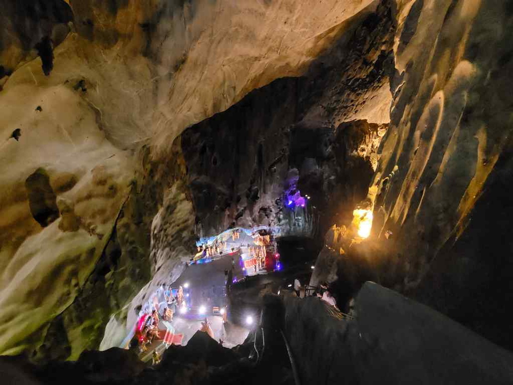 Ramayana cave from above