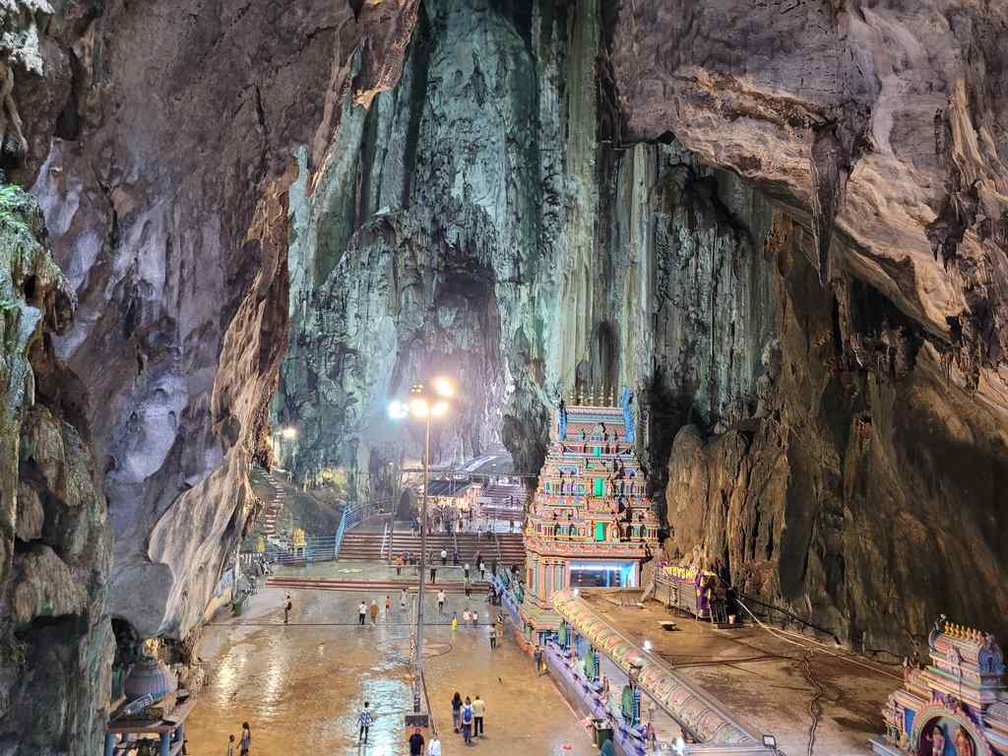 Overview of Murugan main temple