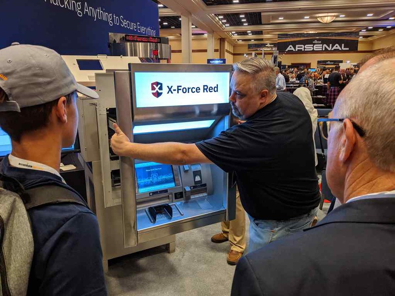 Hack an ATM? We got you covered here at Blackhat