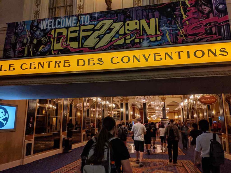 Welcome to DEFCON at Paris Bally Las Vegas, Nevada.