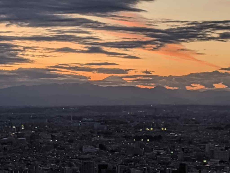 Mt Fuji in the sunset