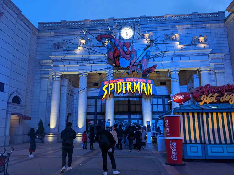 Amazing adventure of Spiderman at New York sector