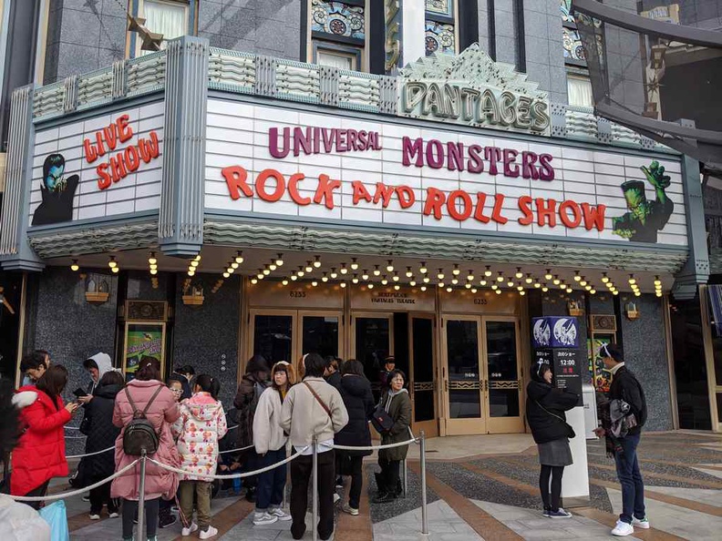 Universal Studios Japan Universal Monsters rock and roll