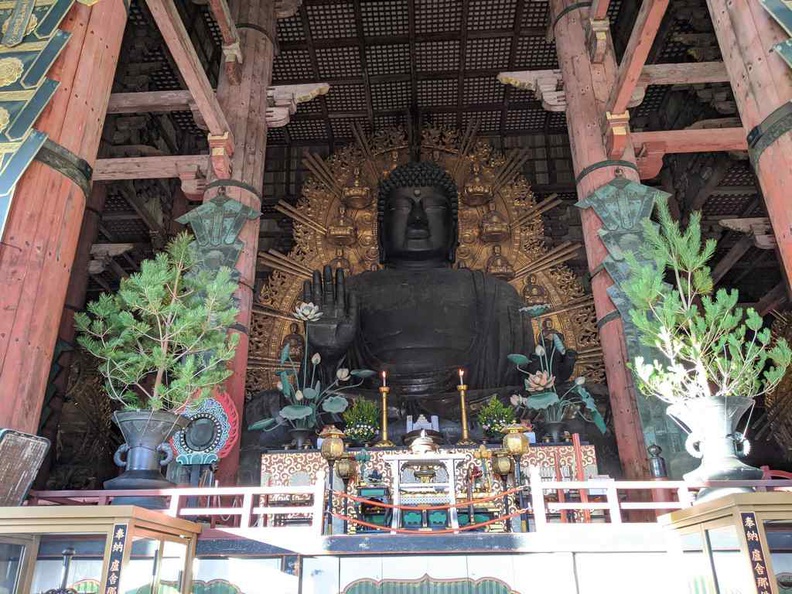 World largest Bronze Buddha Daibutsu of Tōdai-ji