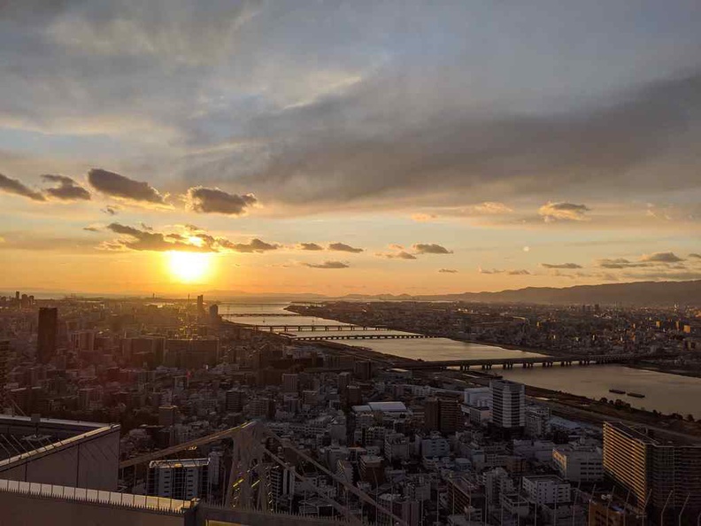 Yodo River at Sunset