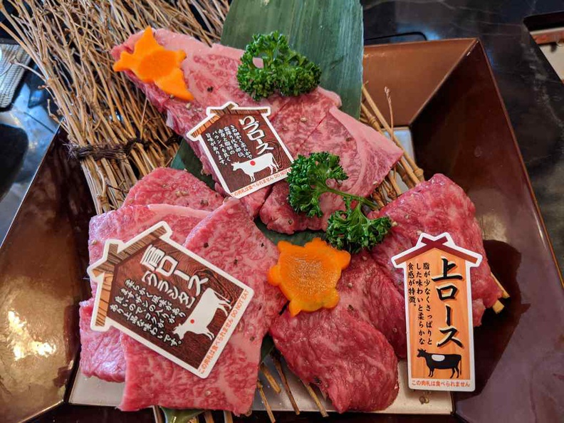 You can find several Kobe and Wagyu BBQ restaurants offering the deal at reall good prices