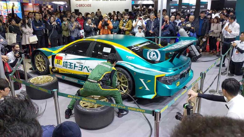 Pit challenge demo Tokyo Auto Salon 2020