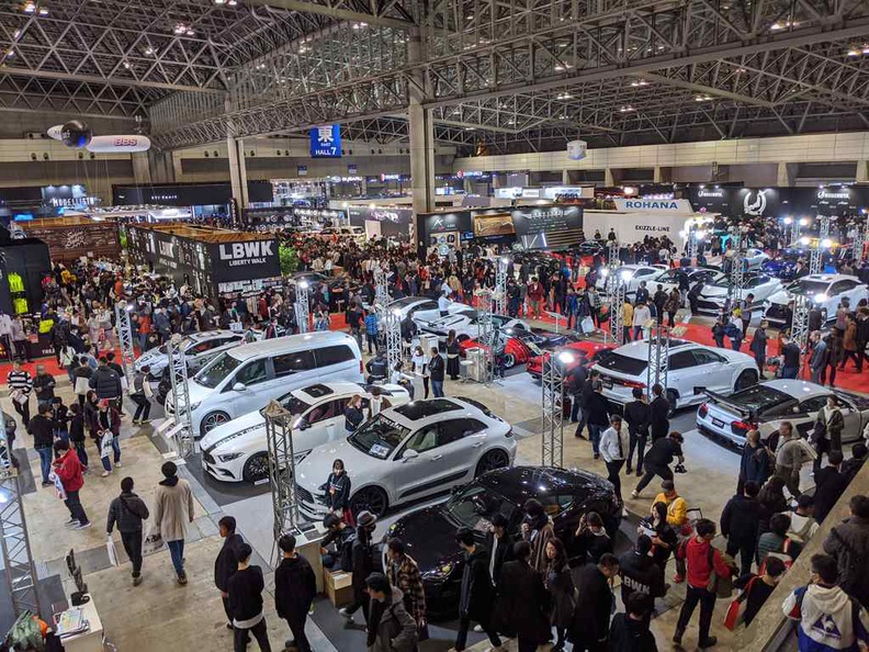 Tokyo Auto Salon 2020 show floor