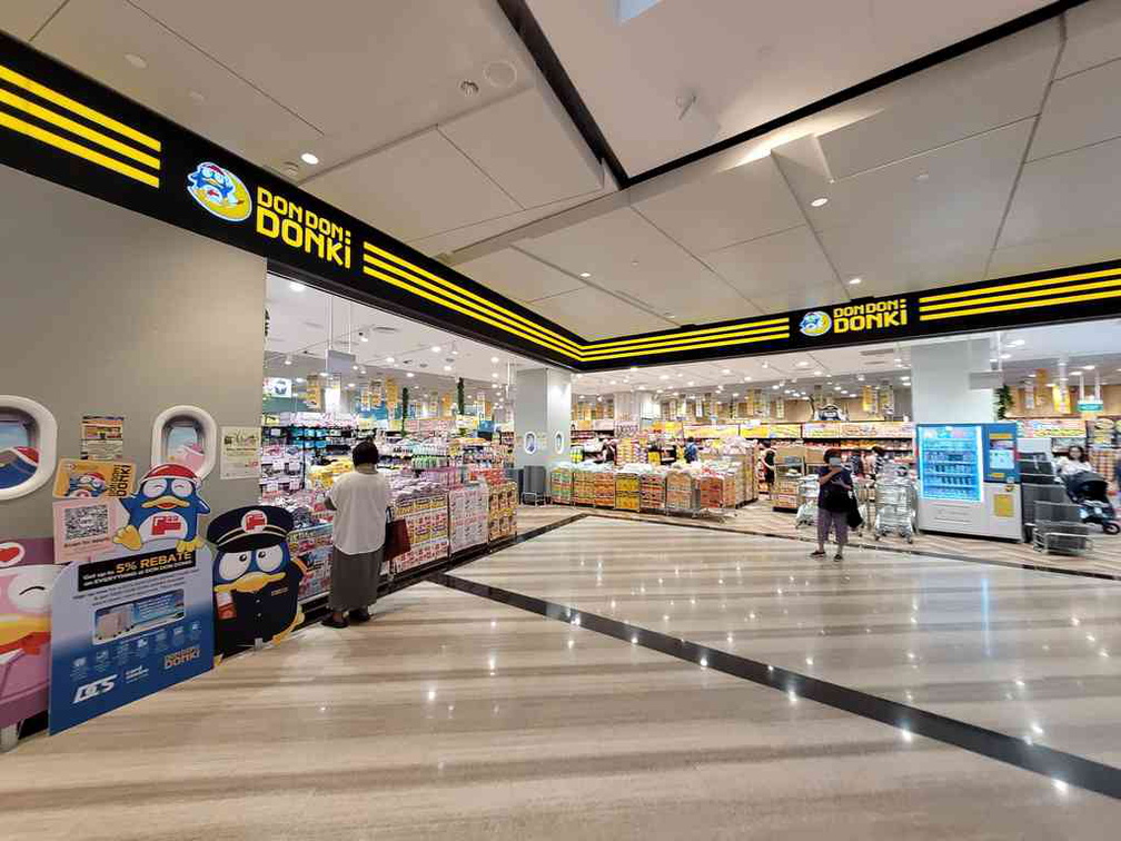 Welcome to Don Don Donki at Changi Jewel. 
