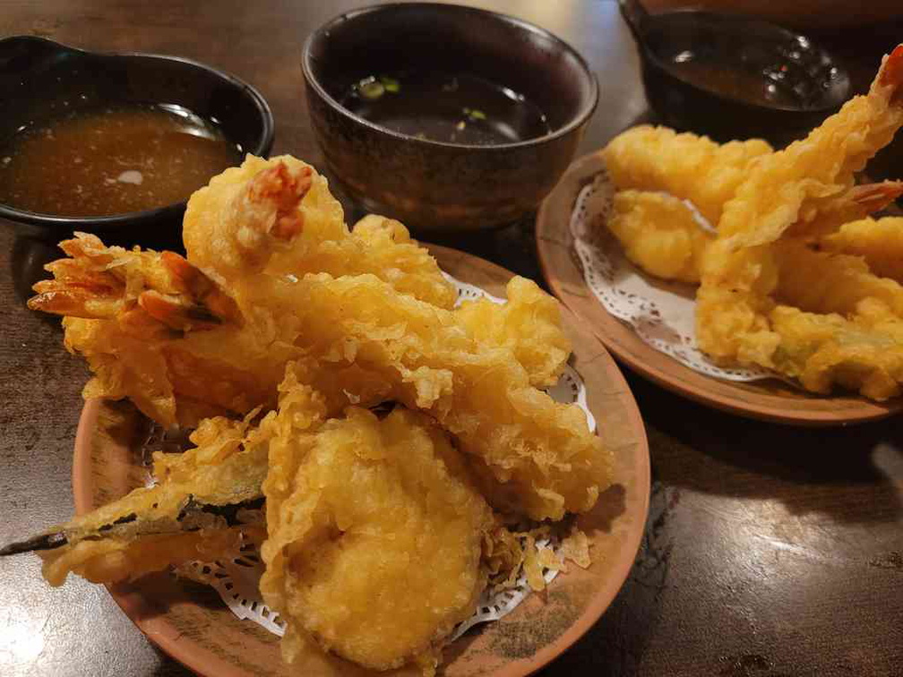 Tempura is airy and not quite a best offering.