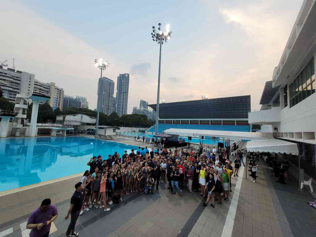 That wraps it ups folks with all the Guests at Singapore Aquatics and Farewell to Toa Payoh party