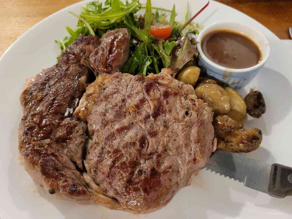 Angus Ribeye Steak ($30)