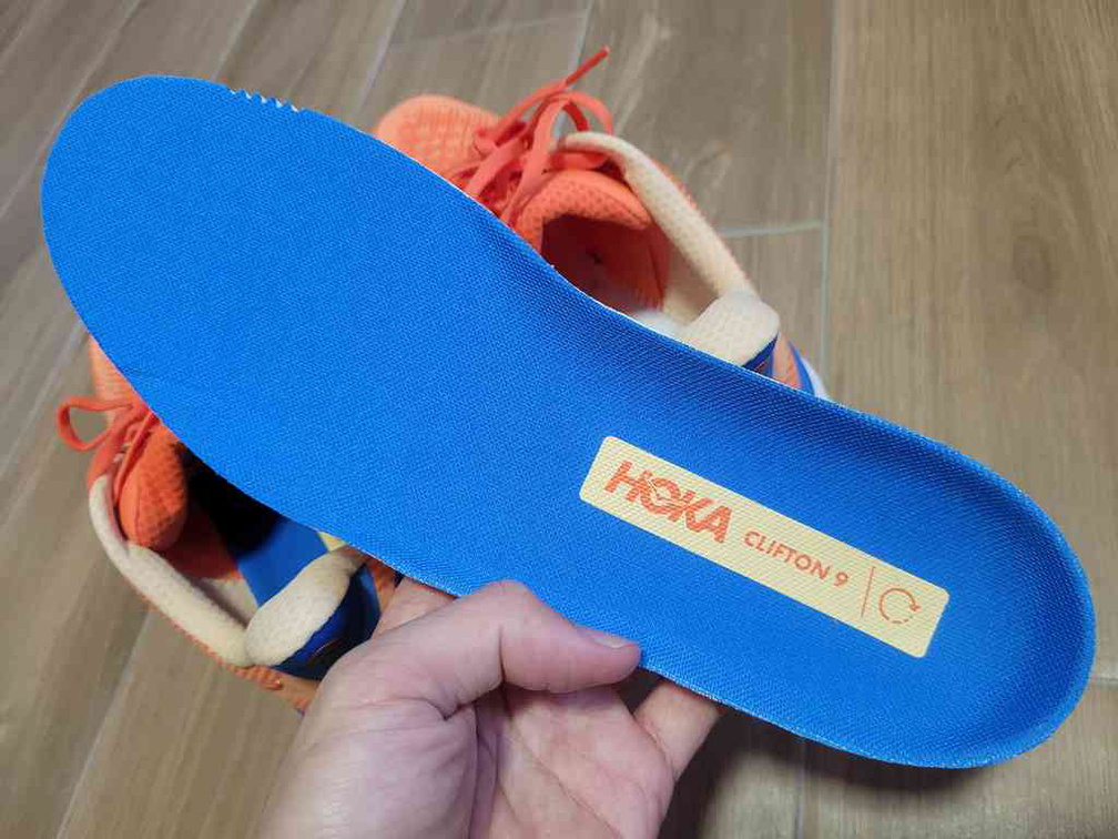 Inner sole, specifically named for the Clifton 9.
