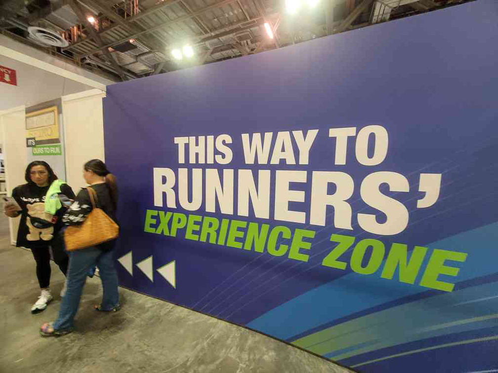 The runner experience zone, also known as the 