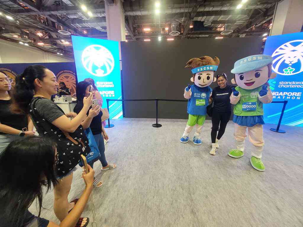 Photos with mascots