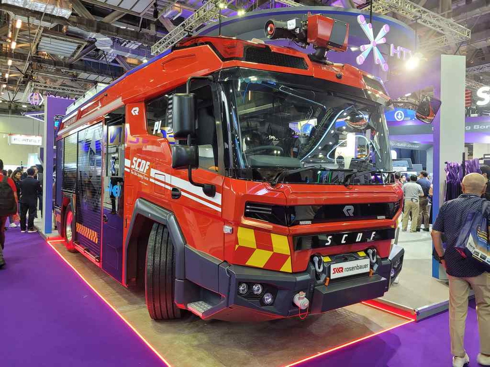 Asia's first fully electric pump ladder.