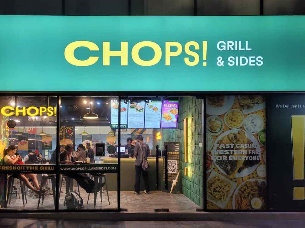 Chops Grills and Side at GRID mall.