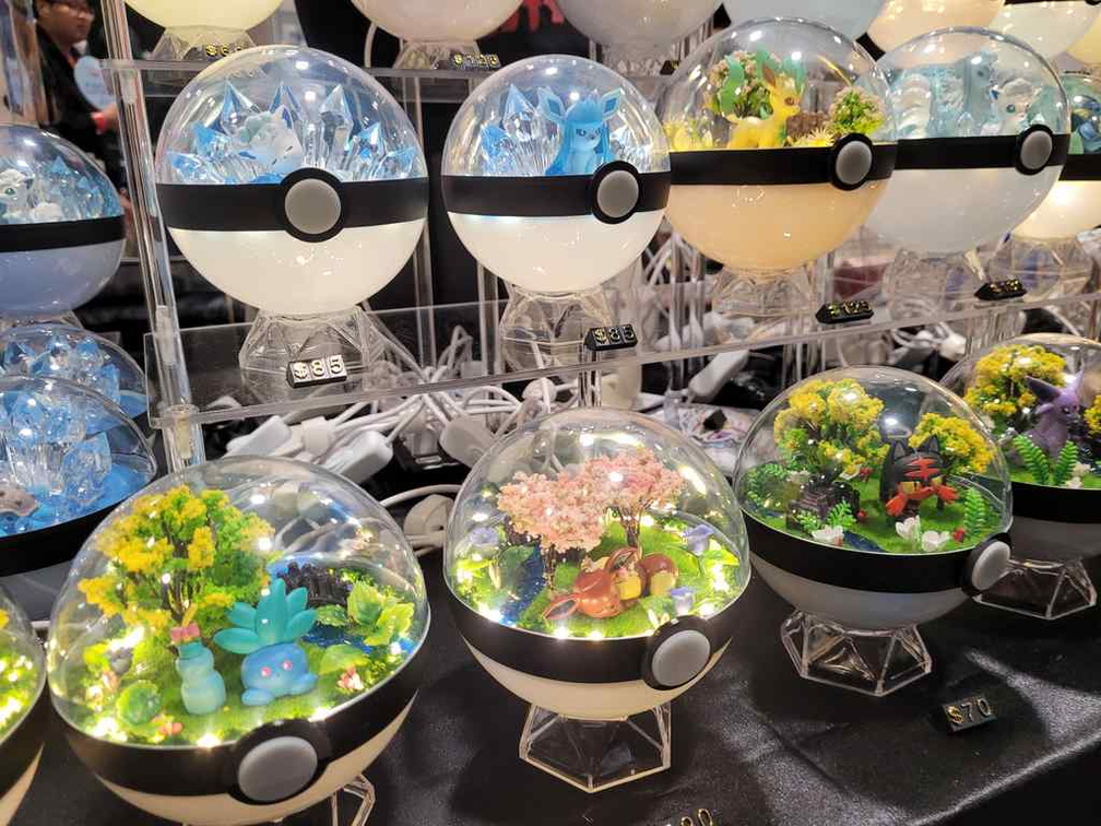 Custom pokemon terrariums