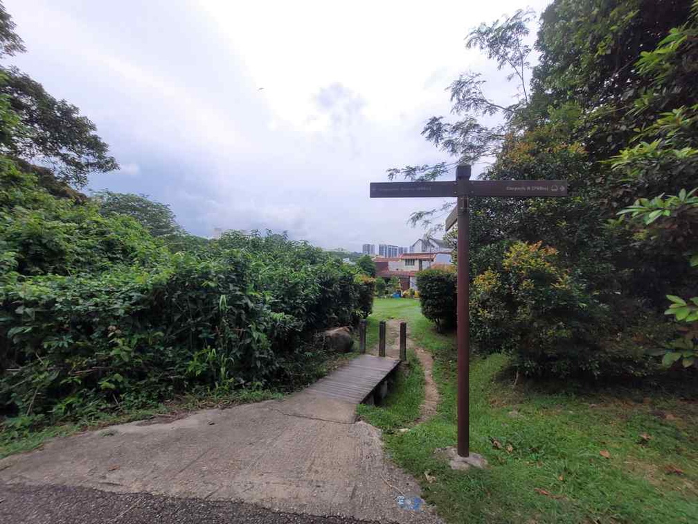 Quarry road towards Rail corridor