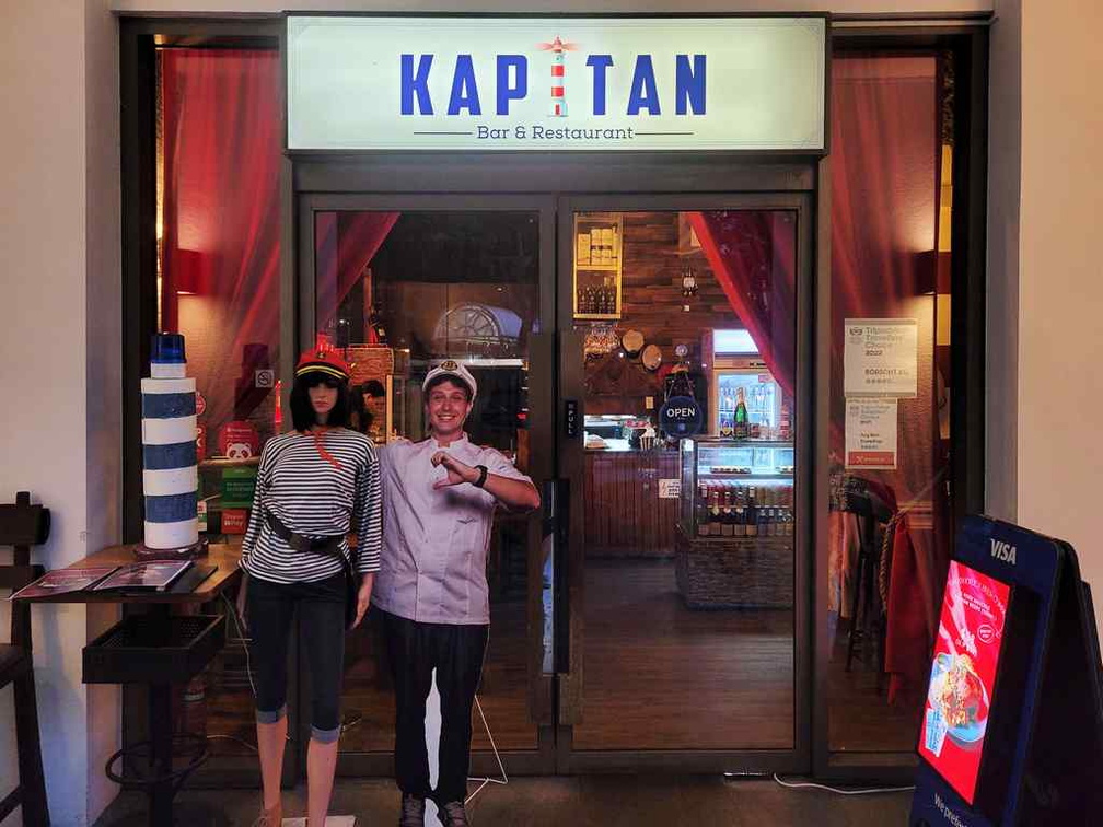 Welcome to Kapitan Slavic restaurant 