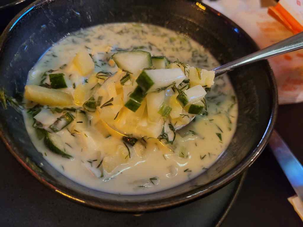 Kapitan Okroshka cold dish