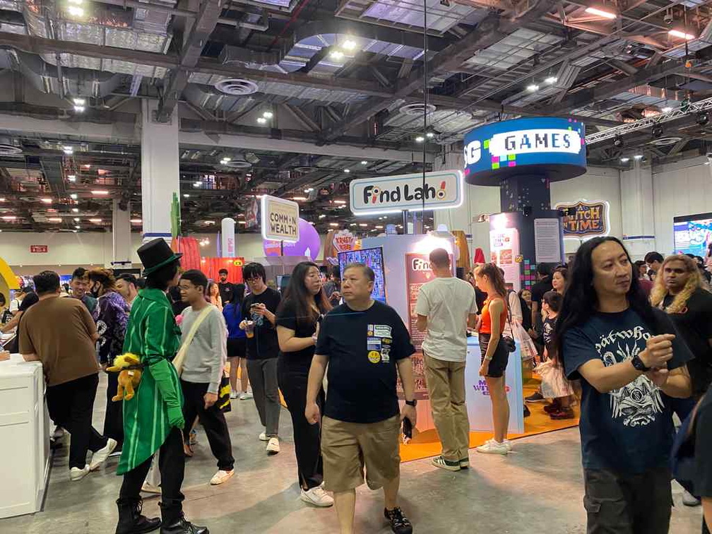 Convention grounds at this year's Singapore Comic Con (SCC) 2024