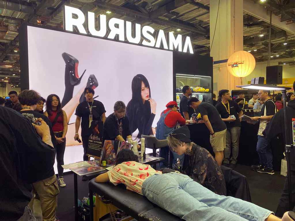 Rurusama booth