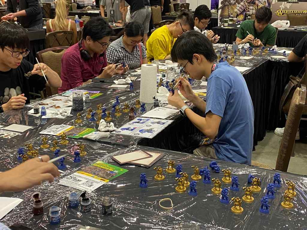 Warhammer painting sessions